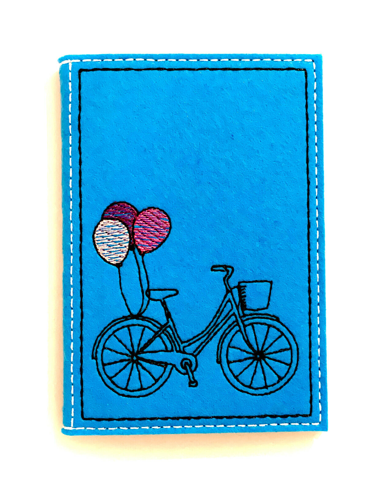 KFZ-Hülle aus Filz, individuell bestickt, Geschenk zum Auto/Führerschein