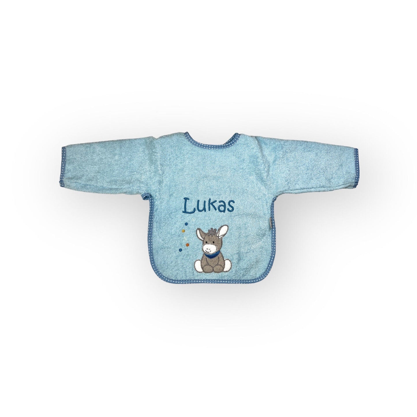 Ärmellatz mit Name, Sterntaler, Emmi, Mabel, Geschenk zum 1. Geburtstag