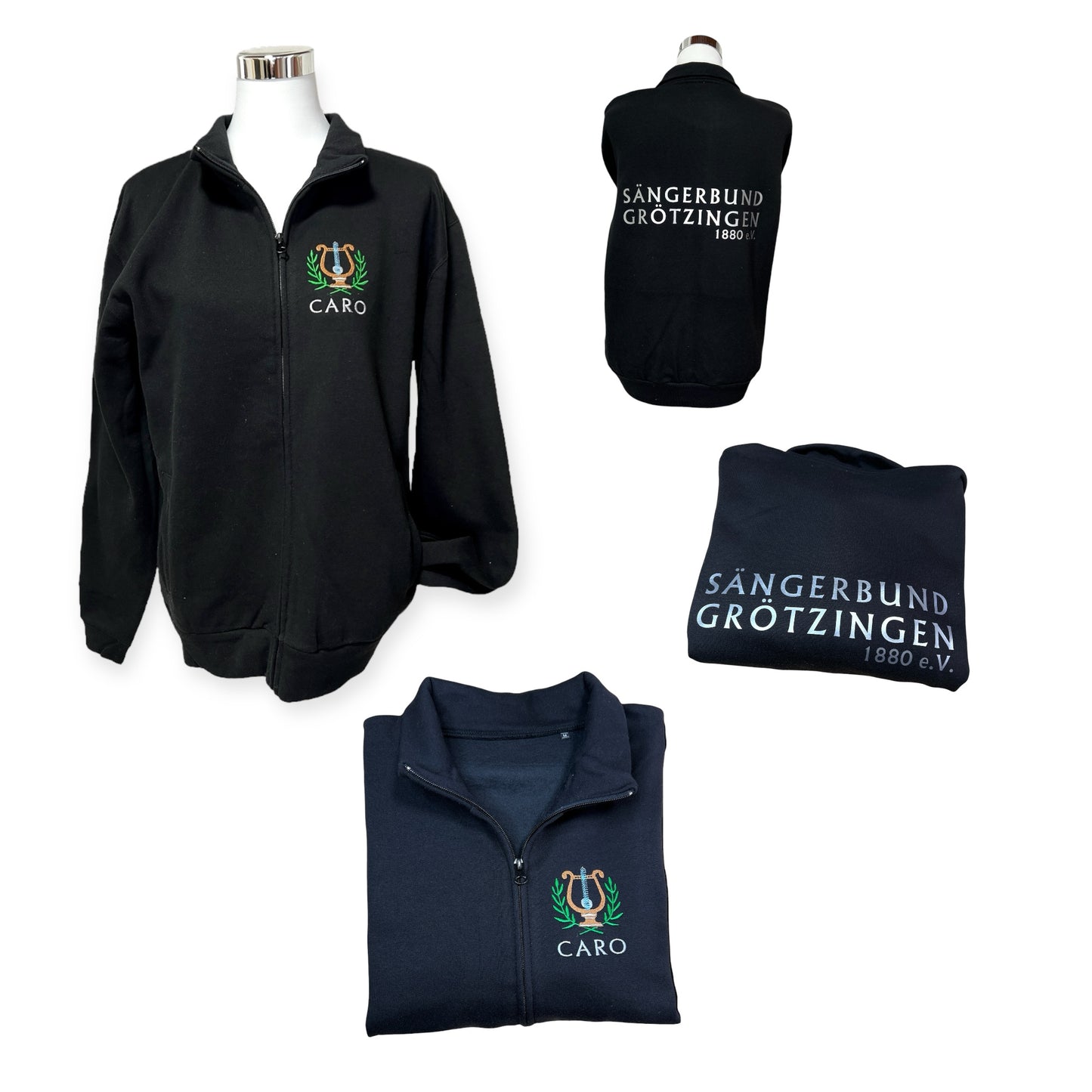 Sängerbund Grötzingen Sweatjacke, schwarz B&C