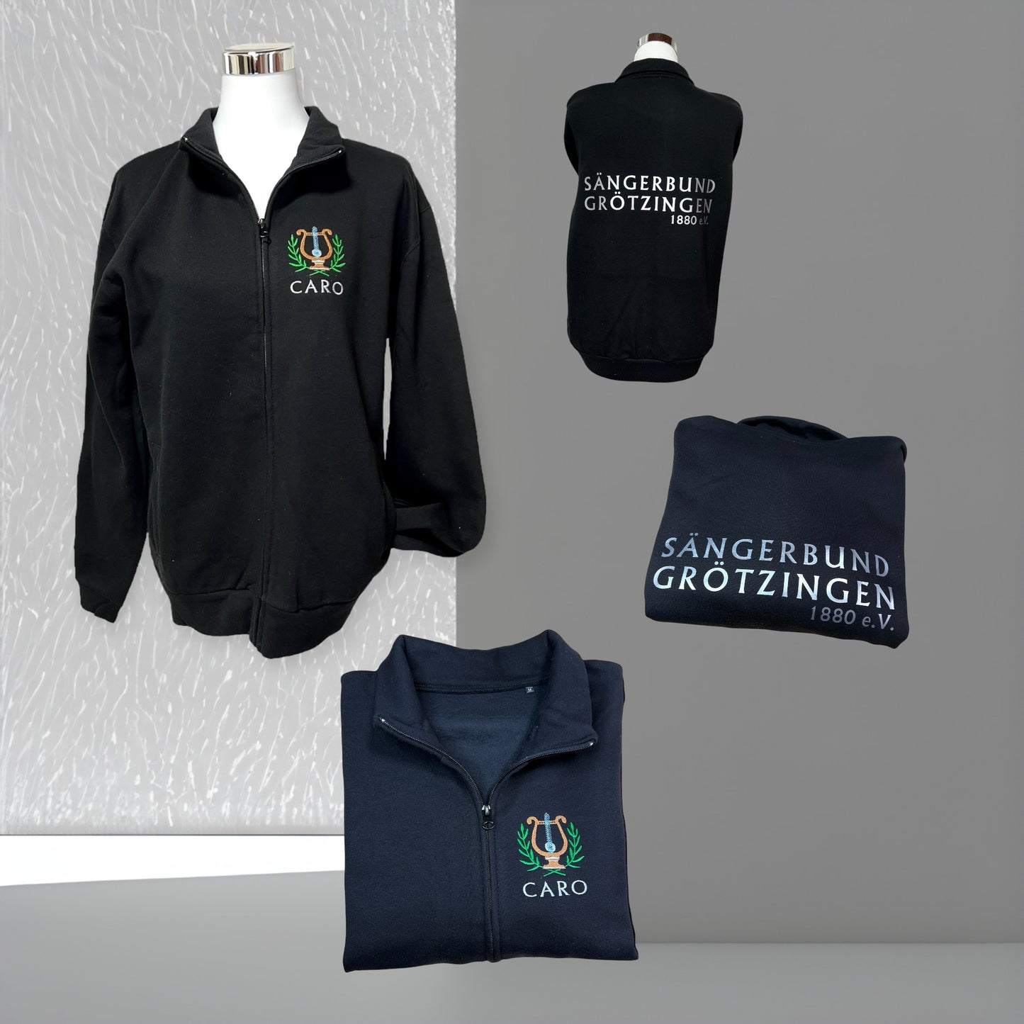 Sängerbund Grötzingen Sweatjacke, schwarz B&C
