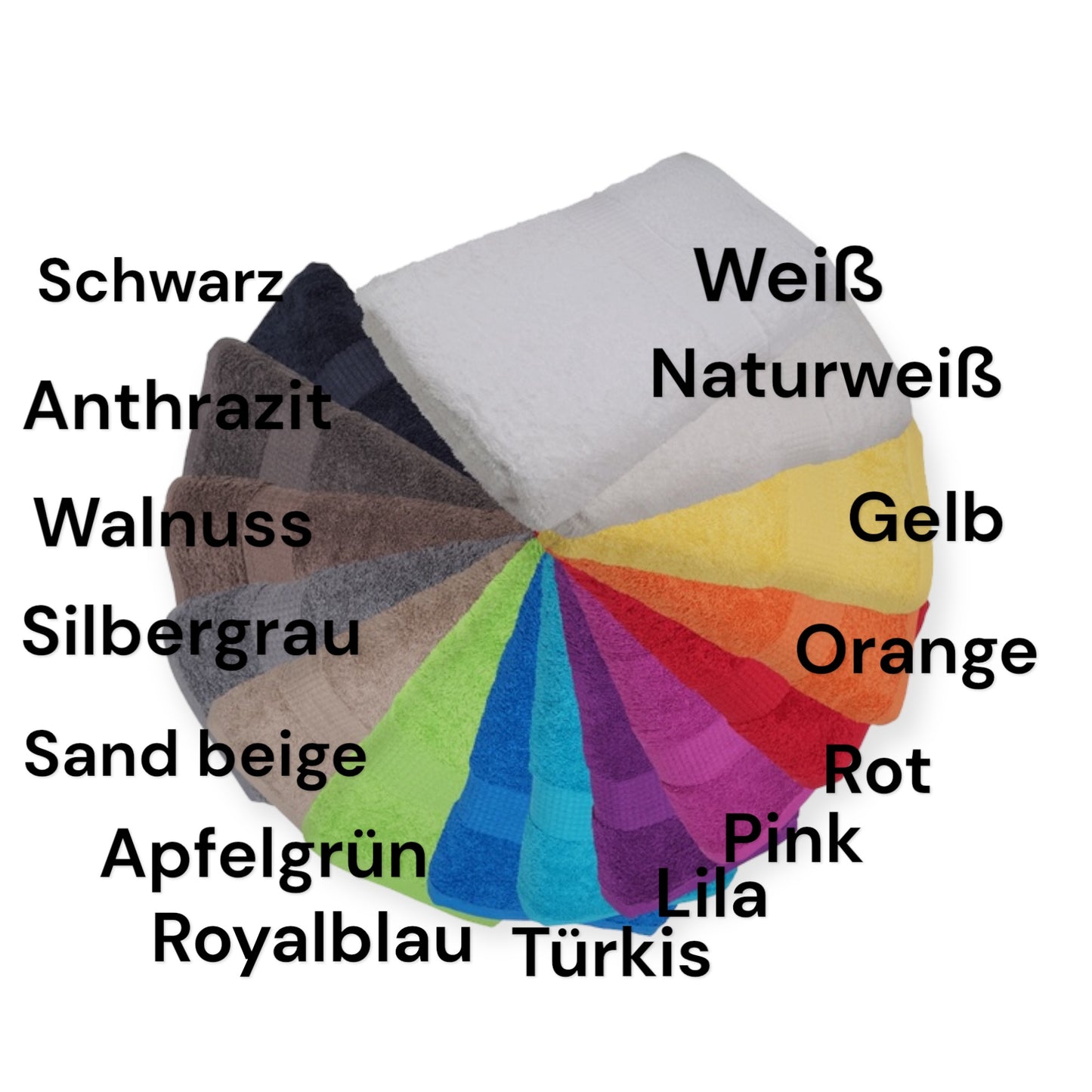 Ich liebe Dich Handtuch mit Name, Handtuch, Wellness, Duschtuch, Valentin, Liebe