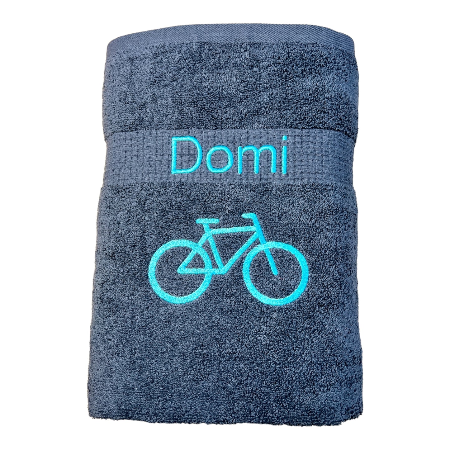 Fahrrad Handtuch mit Name Handtücher Sauna Wellness Duschtuch Sport
