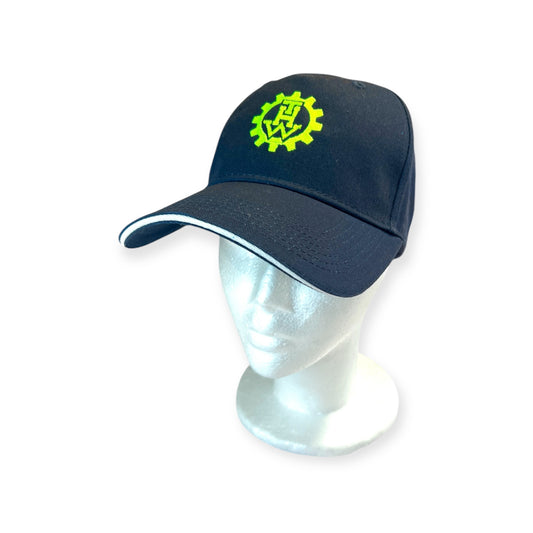 THW Kappe, Marineblau mit Zahnkranz-Logo, Verstellbar