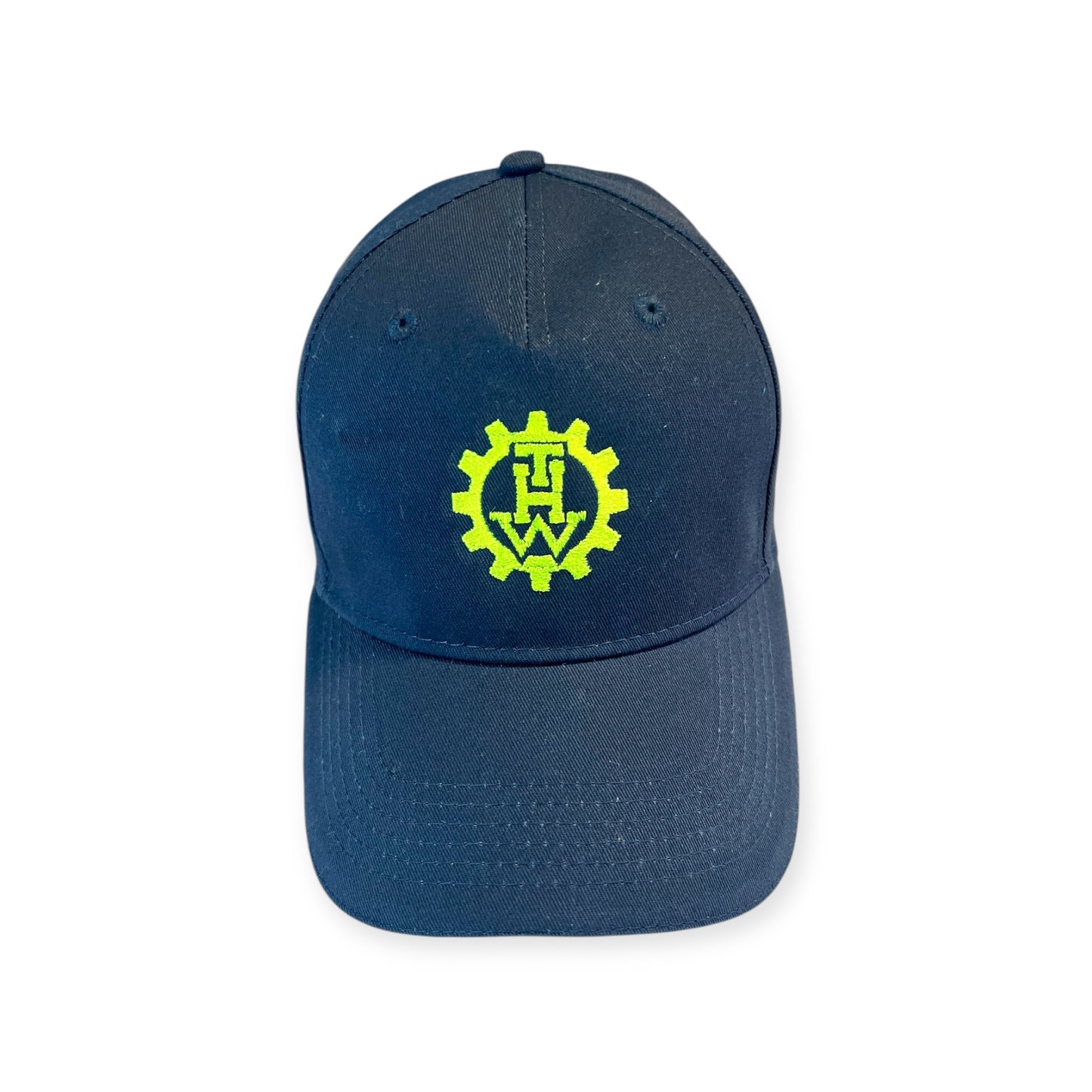 THW Kappe, Marineblau mit Zahnkranz-Logo, Verstellbar