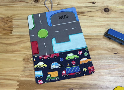 Autotasche personalisiert für unterwegs tolles Geschenk für Jungs Autogarage