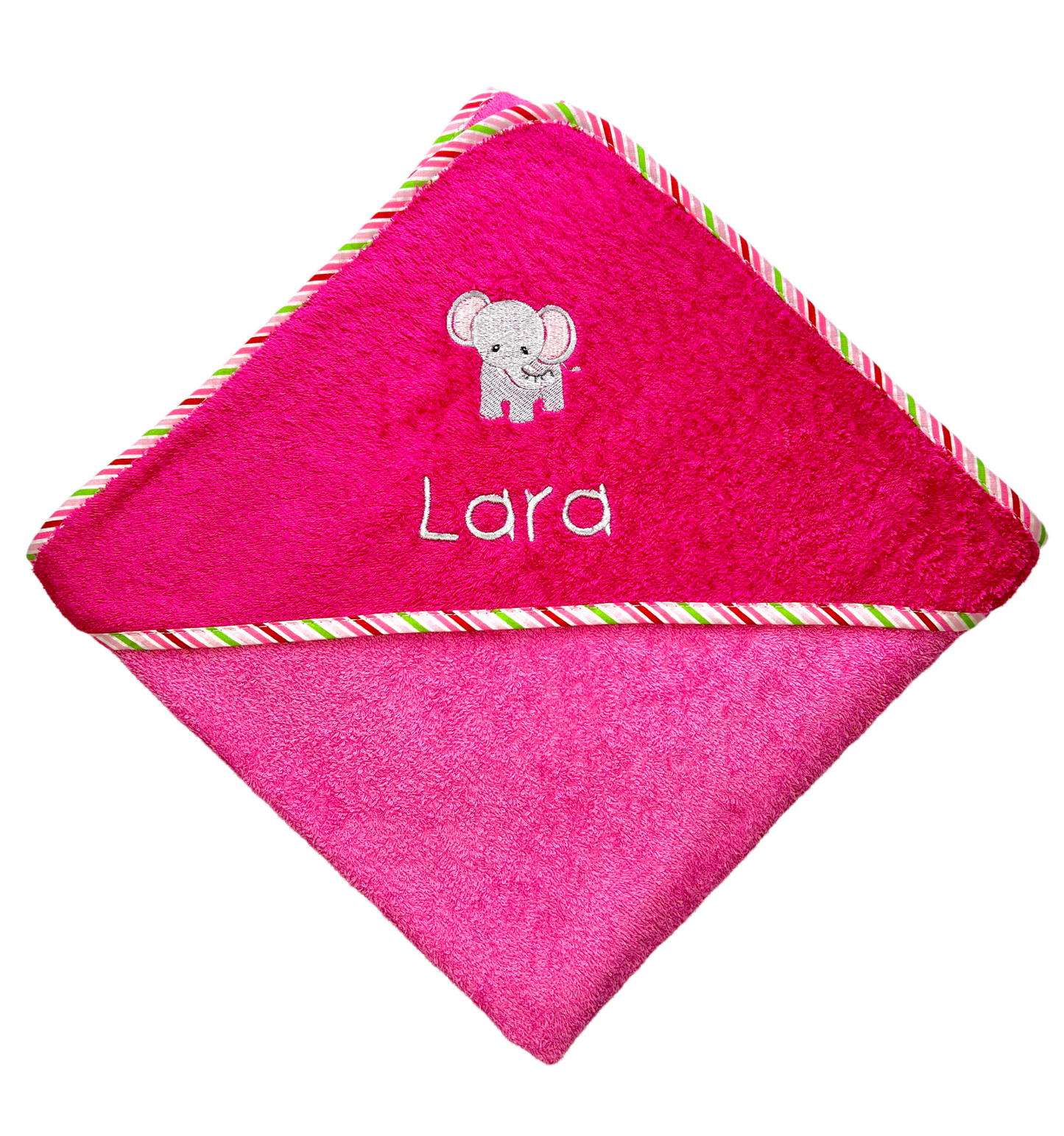 Affen Kapuzenhandtuch mit Name, schönes Geschenk für's Baby oder Kleinkind