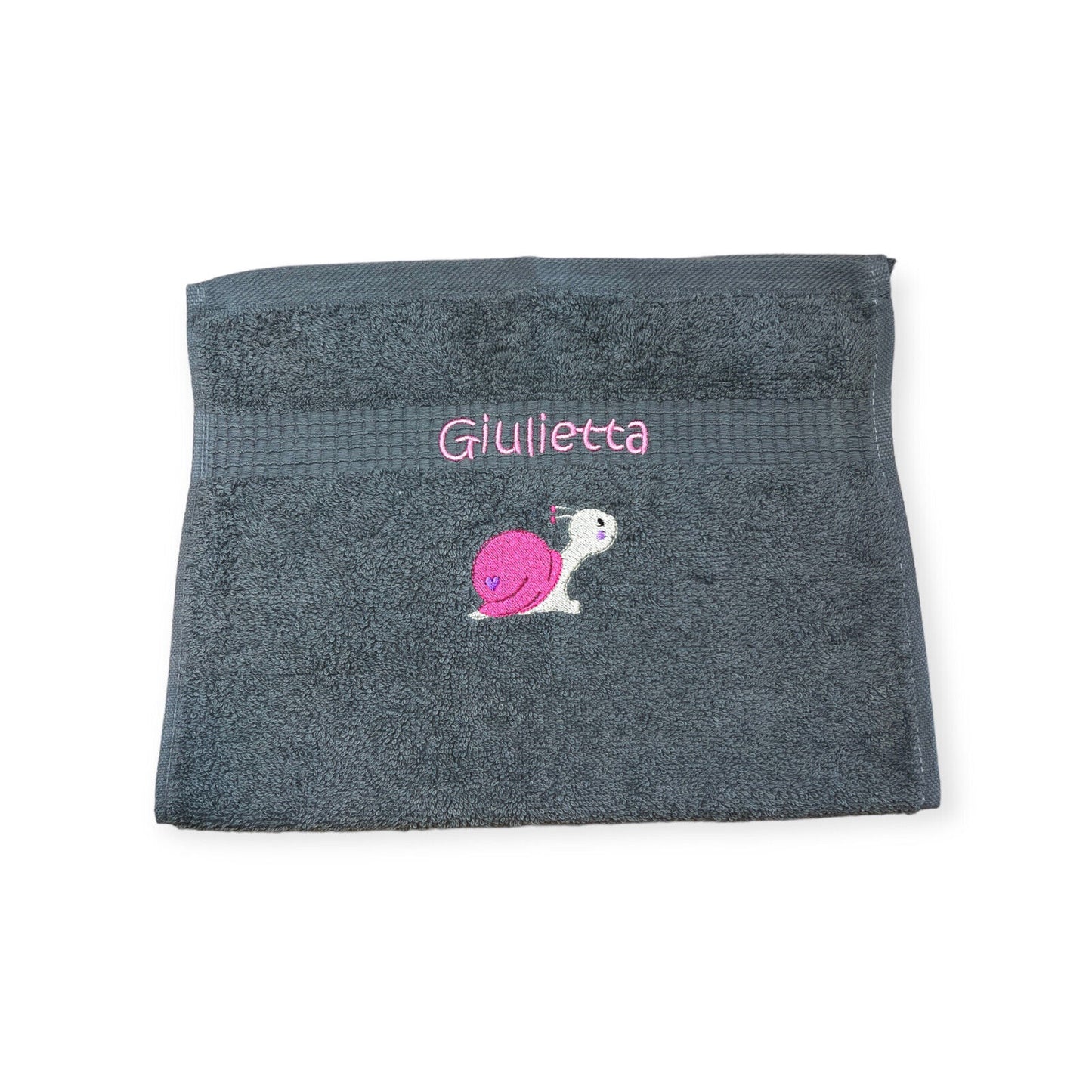 Kinder Handtuch mit Name und Motiv 30x50 cm Kita Kindergarten oder für Unterwegs