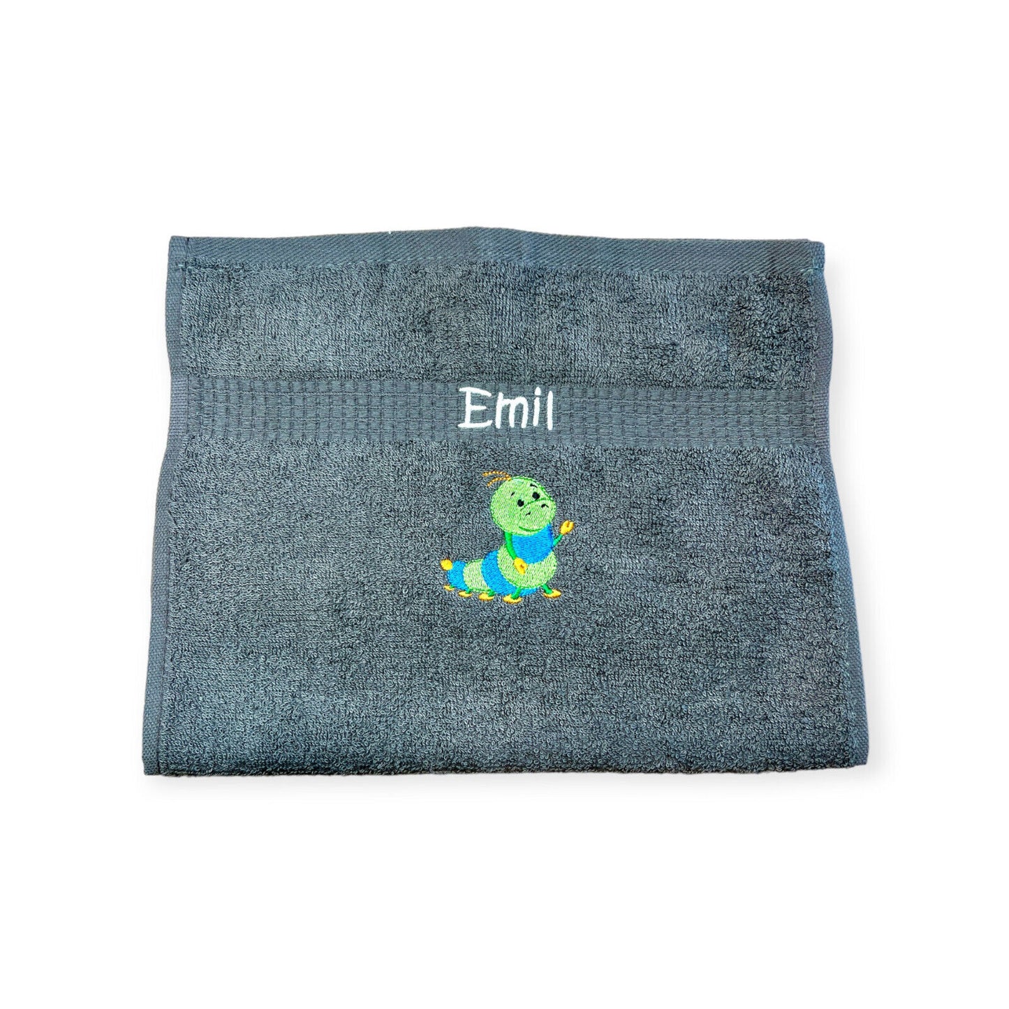 Kinder Handtuch mit Name und Motiv 30x50 cm Kita Kindergarten oder für Unterwegs