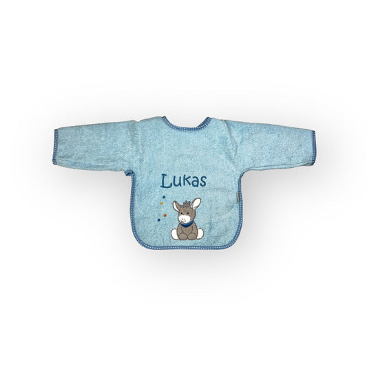 Ärmellatz mit Name, Sterntaler, Emmi, Mabel, Geschenk zum 1. Geburtstag