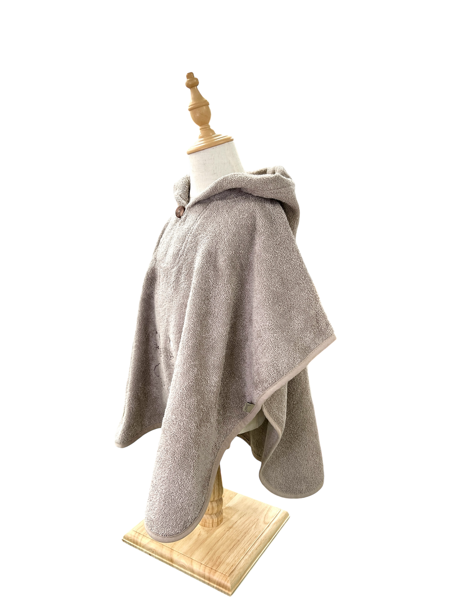 Badeponcho "Bauernhof" mit Name personalisiert, sandfarben, Sterntaler, Badehandtuch