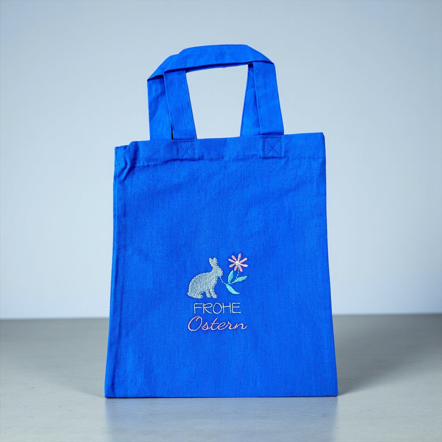 Kleine Ostertasche, personalisierbar, 100% Baumwolle, Osternest, Geschenkverpackung