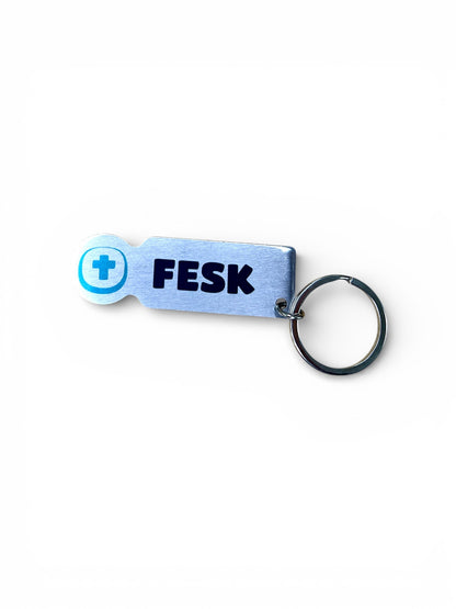 FESK Schlüsselanhänger / Einkaufswagenlöser „Lieblingsplatz Schule"