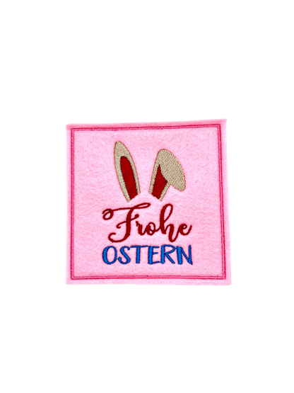 Oster Glasuntersetzer bestickt aus Filz verschiedene Motive