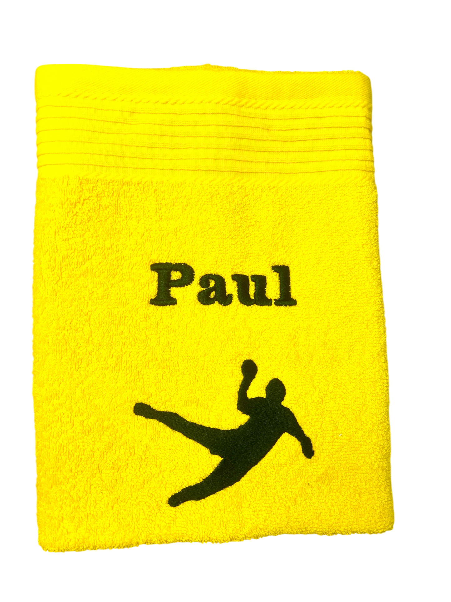 Handballer Handtuch mit Name, Duschtuch, Gästehandtuch, Saunahandtuch, schöne Farben