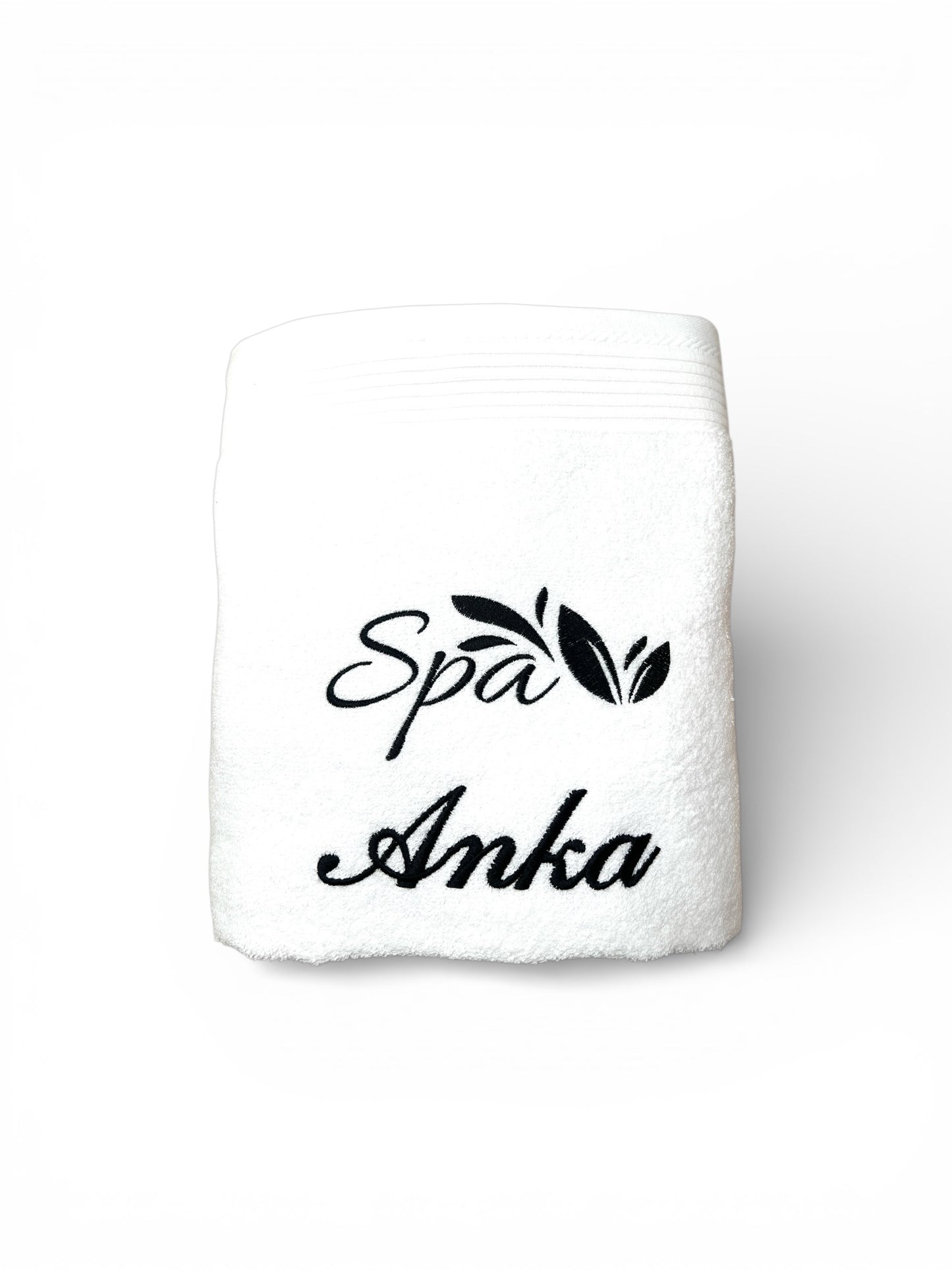 Spa Handtuch mit Name, Handtuch, Sauna, Wellness, Duschtuch, Geschenk
