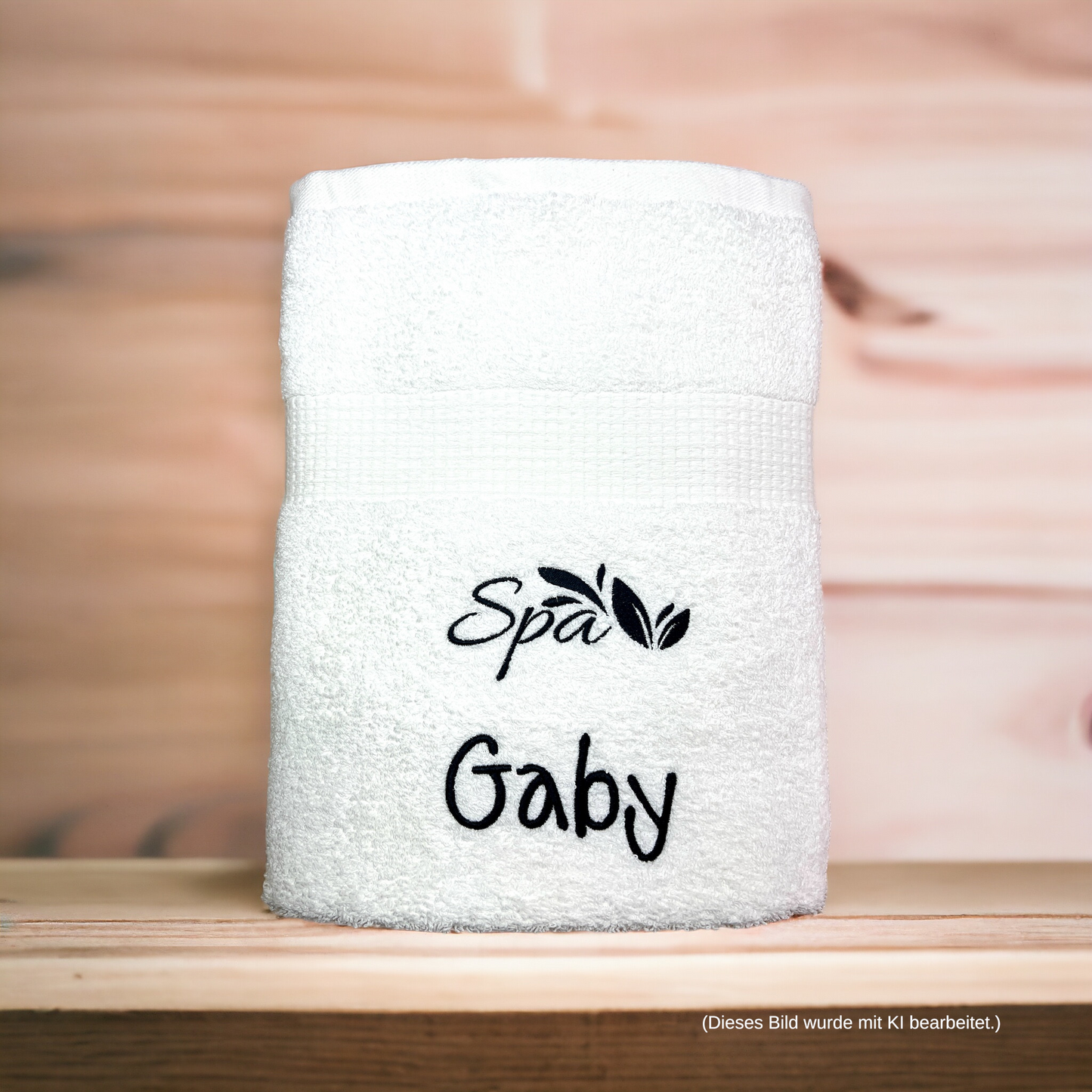 Spa Handtuch mit Name, Handtuch, Sauna, Wellness, Duschtuch, Geschenk