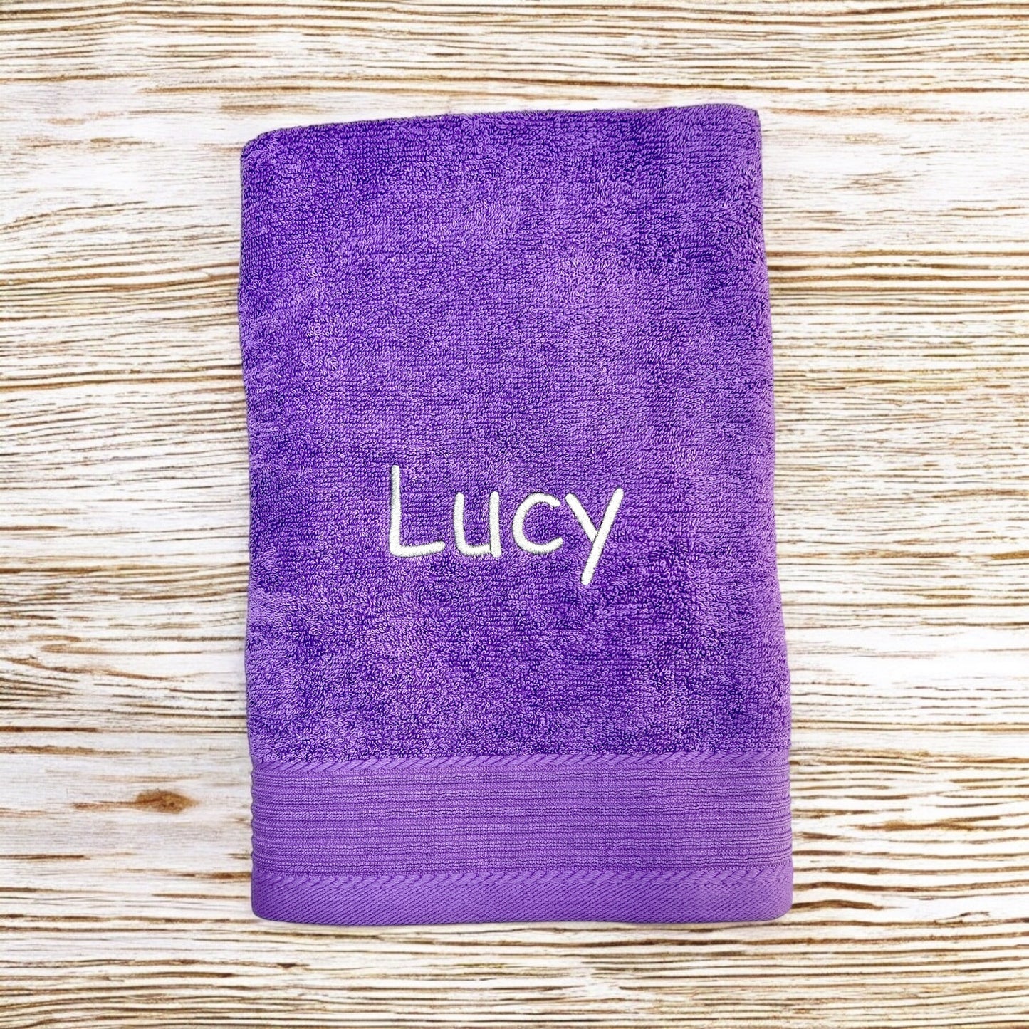 Kinder Handtuch mit Name 30x50 cm Kita Kindergarten oder für Unterwegs