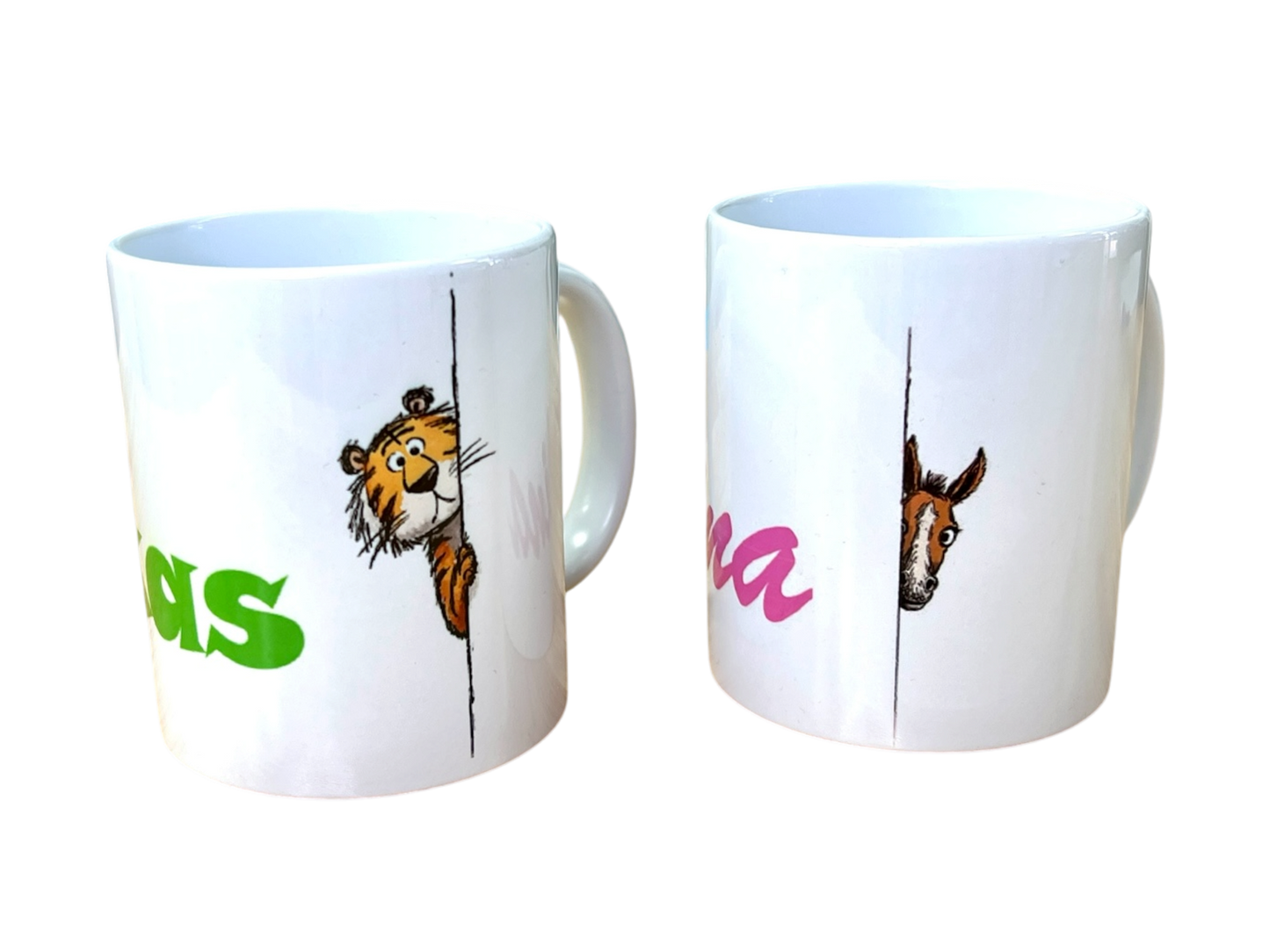 Personalisierte Keramiktasse mit süßem Tiermotiv & Wunschnamen – individuell bedruckt in Kirchheim unter Teck