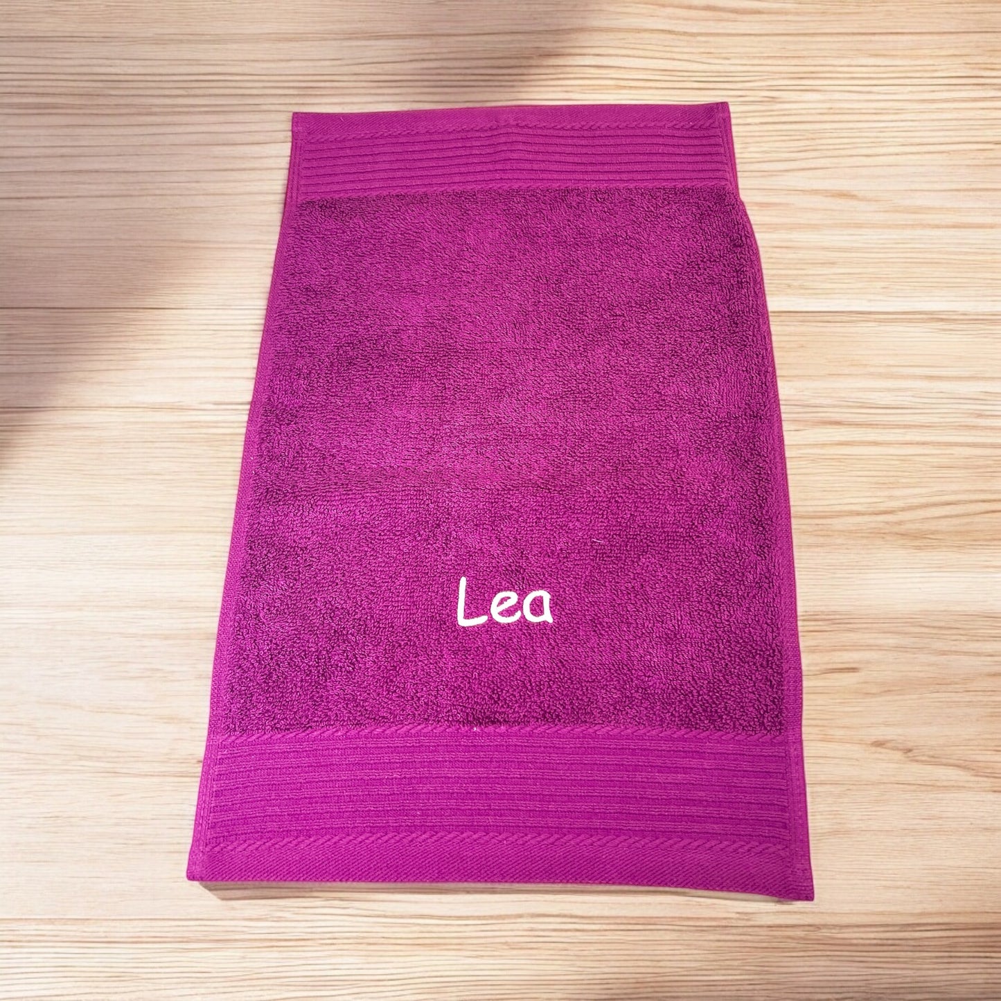 Kinder Handtuch mit Name 30x50 cm Kita Kindergarten oder für Unterwegs