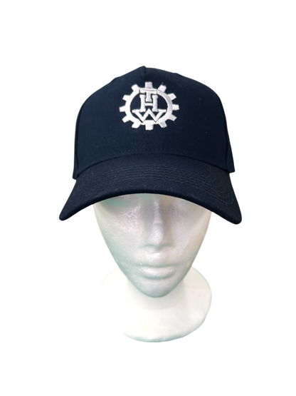 THW Kappe, Marineblau mit Zahnkranz-Logo, Verstellbar