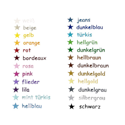 Personalisiertes Handtuch mit Name in geschwungener Handschrift & Herzdetail in 4 Größen