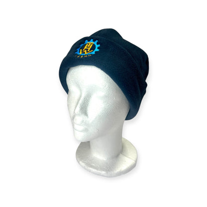 THW Jugend Fleece-Mütze, marineblau, bestickt - personalisierbar