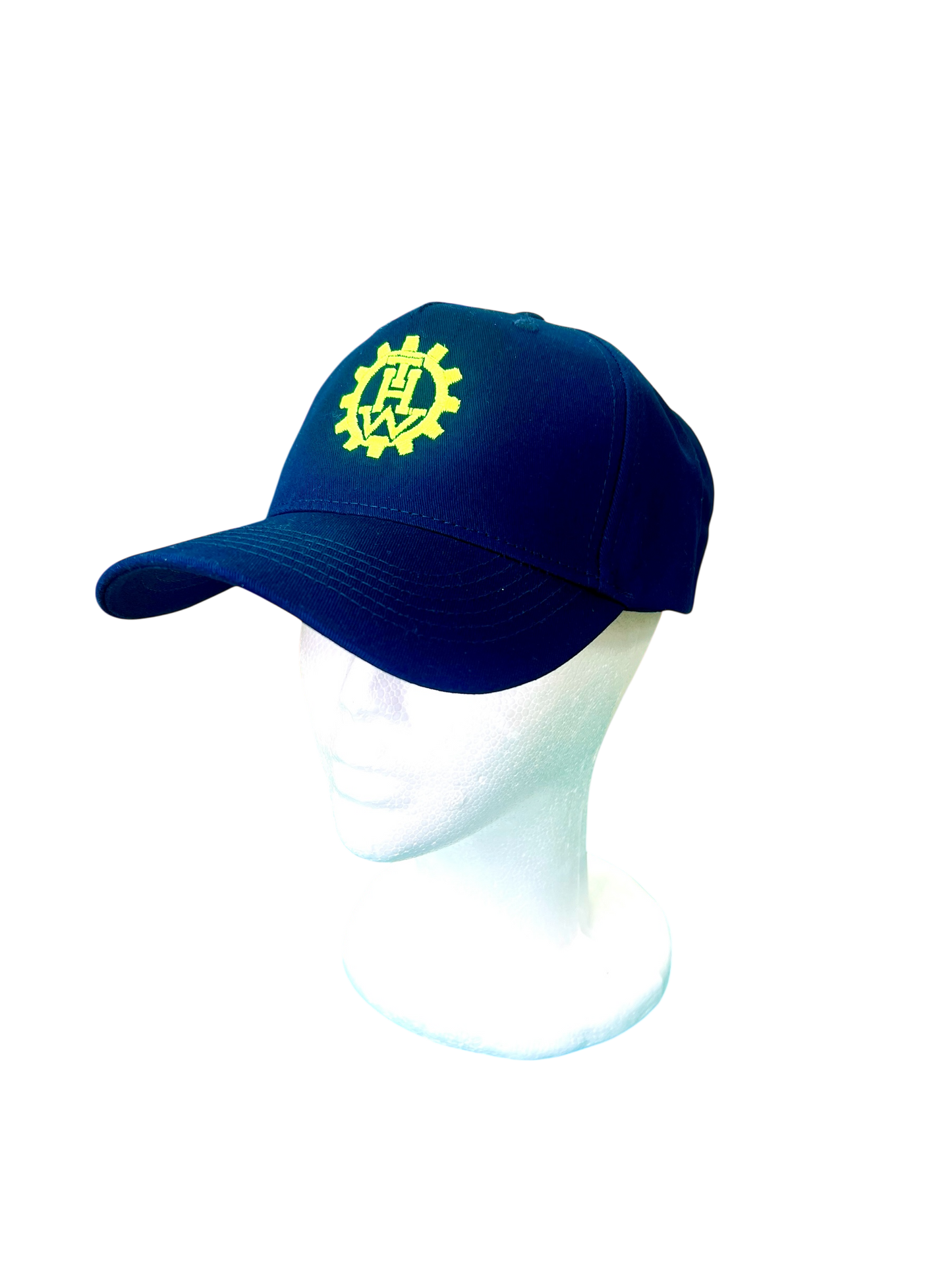 THW Kappe, Marineblau mit Zahnkranz-Logo, Verstellbar