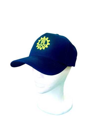 THW Kappe, Marineblau mit Zahnkranz-Logo, Verstellbar