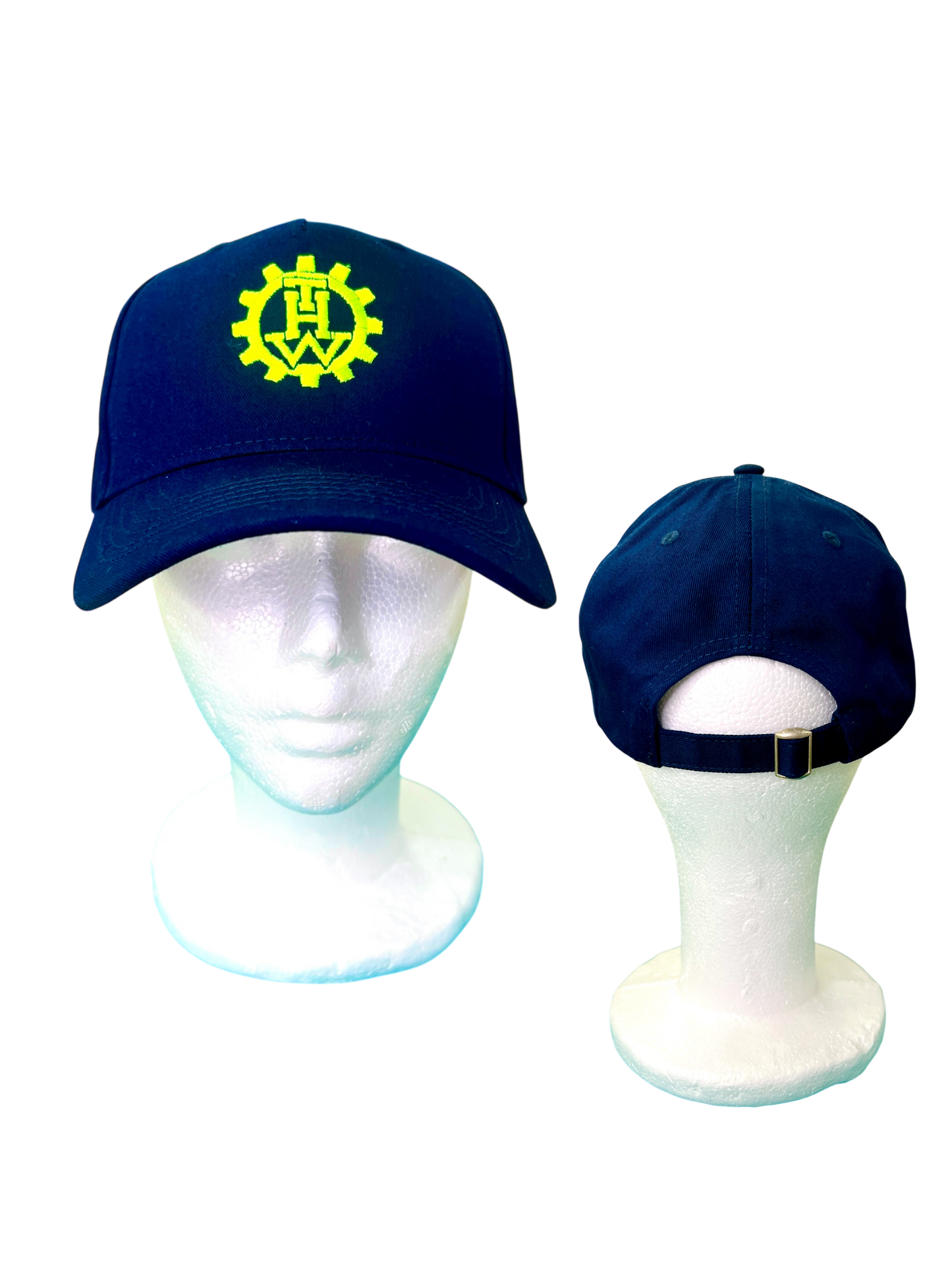 THW Kappe, Marineblau mit Zahnkranz-Logo, Verstellbar