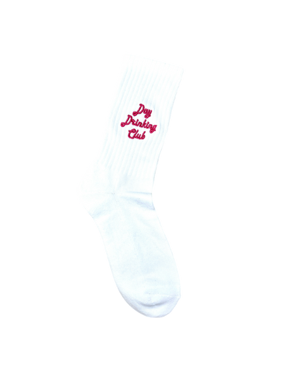 Weiße Sportsocken mit individueller Bestickung – Individuelles Geschenk, Tennissocken, Vereinssocken & Firmensocken