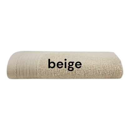 Handtuch mit Namen bestickt 50x100 cm – Personalisiertes Handtuch aus 100% Baumwolle – Namenshandtuch