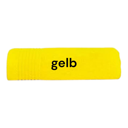 Personalisiertes Handtuch mit Name in geschwungener Handschrift & Herzdetail in 4 Größen