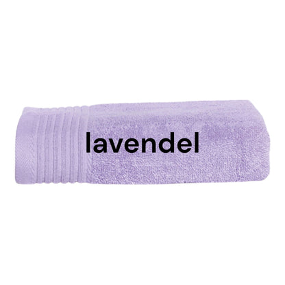 Handtuch mit Namen bestickt 50x100 cm – Personalisiertes Handtuch aus 100% Baumwolle – Namenshandtuch