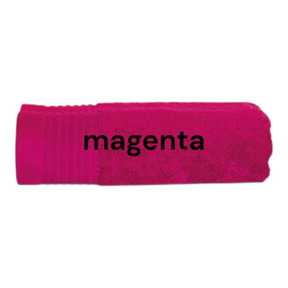 Handtuch mit Namen bestickt 50x100 cm – Personalisiertes Handtuch aus 100% Baumwolle – Namenshandtuch