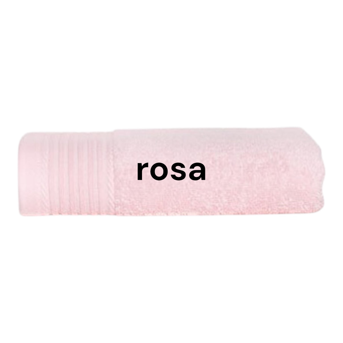 Handtuch mit Namen bestickt 50x100 cm – Personalisiertes Handtuch aus 100% Baumwolle – Namenshandtuch