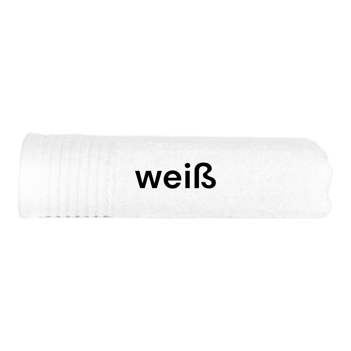 Handtuch mit Namen bestickt 50x100 cm – Personalisiertes Handtuch aus 100% Baumwolle – Namenshandtuch